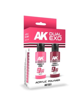 AK 1551 Dual Exo Set - Ranger Pink/ Laser Magenta