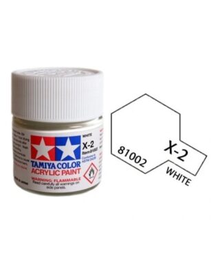 Tamiya 81002 X-2 White