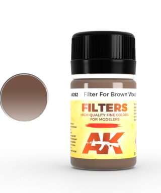 AK 262 Red Brown Filter for Wood