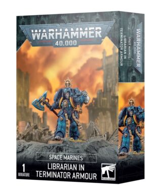 Space Marines Librarian in Terminator Armour