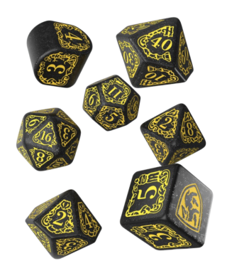 Harry Potter Kości RPG Modern Hufflepuff Czarny