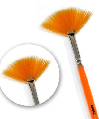 AK 580 Weathering Brush Fan Shape