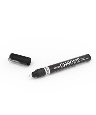 AK 1302 Metallic Liquid Marker - Chrome