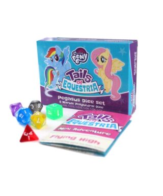 My Little Pony Tails of Equestria Pegasus Dice Set