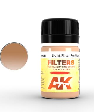 AK 261 Ocher for Sand / Light Filter for Wood
