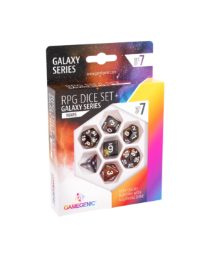 Gamegenic Galaxy Series Mars RPG Dice Set