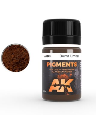 AK 143 Burnt Umber Pigment