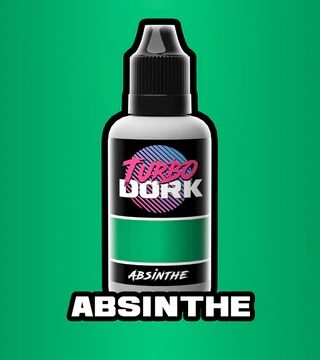 Turbo Dork Absinthe Metallic Acrylic Paint
