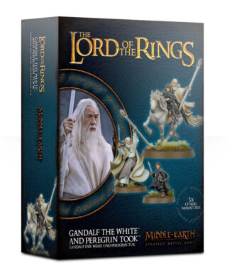 Gandalf The White and Peregrin Took