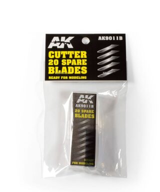 AK 9011B 20 Spare Blades for Cutter Knife