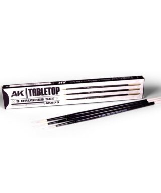 AK 573 Tabletop Brushes Set