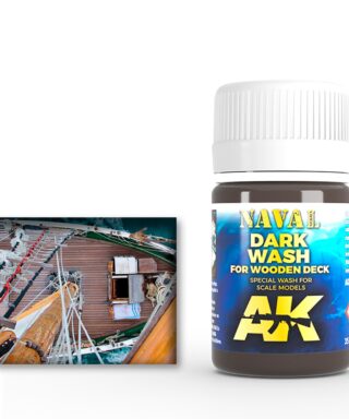 AK 301 Naval Dark Wash for Wooden Deck
