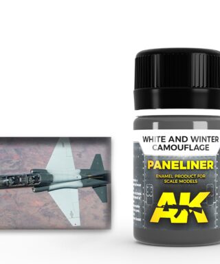 AK 2074 Paneliner for White and Winter Camouflage