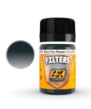AK 071 Filter Blue for Panzer Grey