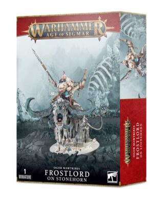 Ogor Mawtribes Frostlord on Stonehorn