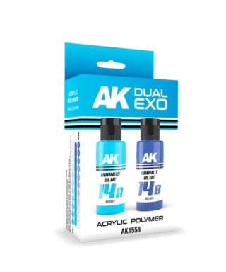 AK 1558 Dual Exo Set - Uranus Blue/ Cobalt Blue