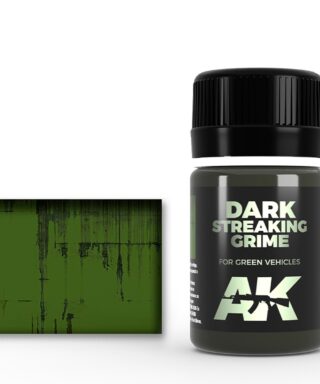 AK 024 Dark Streaking Grime for Green Vehicles