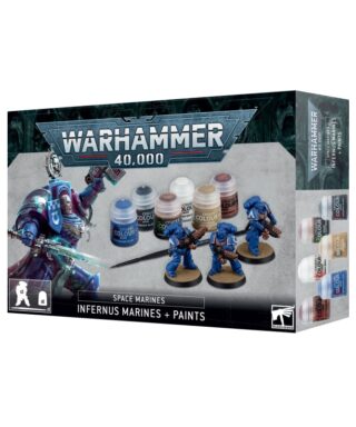 Space Marines: Infernus Marines + Paints Set