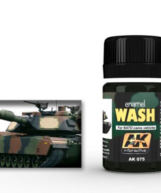 AK 075 Wash for NATO Camo Vehicles