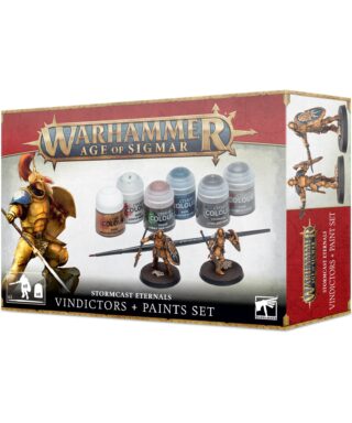 Stormcast Eternals Vindictors + Paints Set