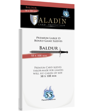 Paladin Sleeves Baldur 58×108 mm