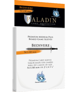 Paladin Sleeves Bedivere 54×80 mm