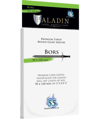 Paladin Sleeves Bors 70x120mm