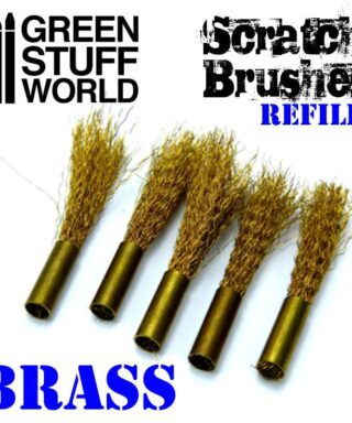 GSW 1651 Scratch Brush Set Refill – Brass