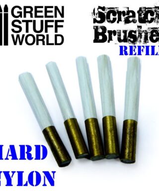 GSW 1655 Scratch Brush Set Refill – Hard nylon