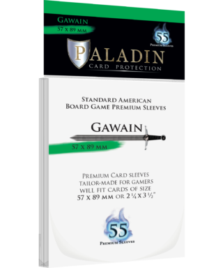 Paladin Sleeves Gawain 57x89mm