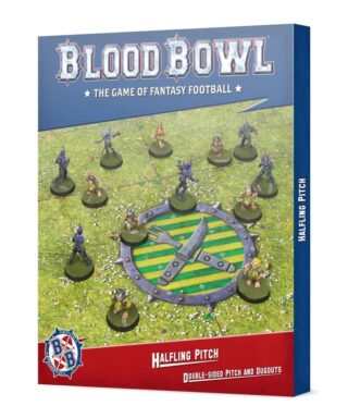 Halfling Pitch: Double-sided Pitch and Dugouts