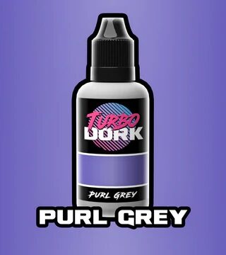 Turbo Dork Purl Grey Metallic Acrylic Paint