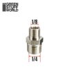 Airbrush Thread Adapter 1/4 to 1/8