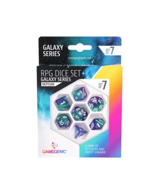 Gamegenic Galaxy Series Neptune RPG Dice Set