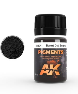 AK 2041 Burnt Jet Engine Pigment