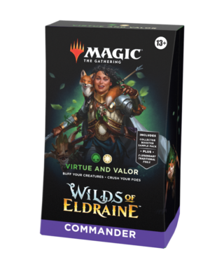 MTG Wilds of Eldraine Commander Virtue and Valor