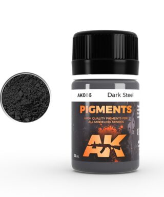 AK 086 Dark Steel Pigment