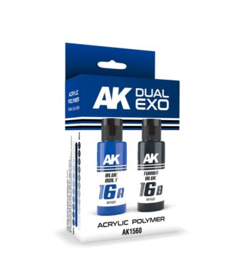 AK 1560 Dual Exo Set - Blue Bolt/ Turbo Blue
