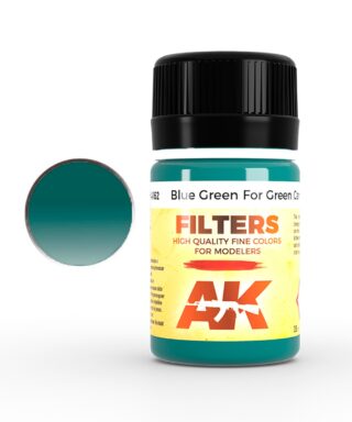 AK 4162 Filter Blue Green for Green Camo