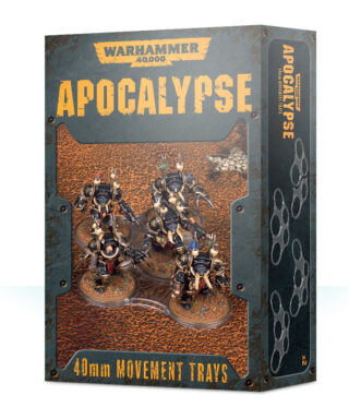 WH40K Apocalypse Movement Trays (40mm)