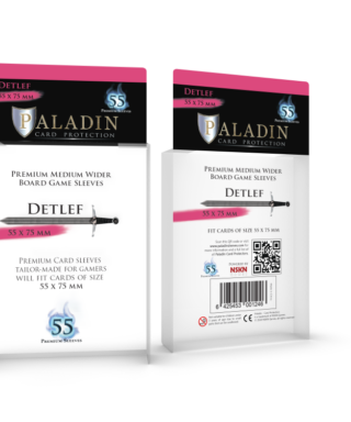 Paladin Sleeves Detlef 55x75mm