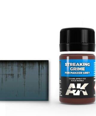 AK 069 Streaking Grime for Panzer Grey Vehicles