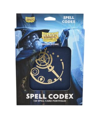 Spell Codex Portfolio - Midnight Blue