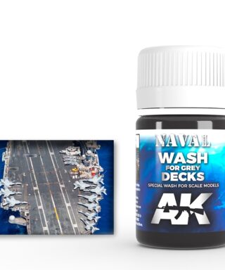 AK 302 Naval Wash for Grey Decks