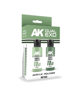 AK 1555 Dual Exo Set - Ghost Green/ Rebel Green