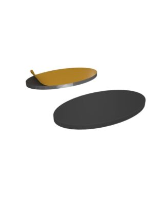 Naklejki magnetyczne - podstawki wklęsłe 75x42mm