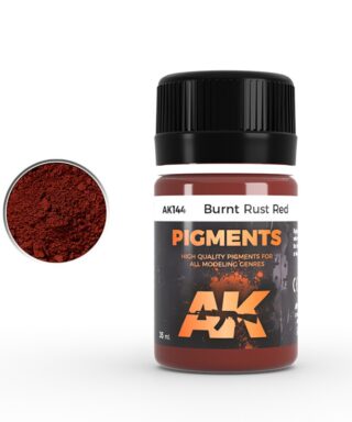AK 144 Pigment Burnt Rust Red