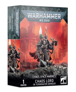 Chaos Space Marines Lord in Terminator Armour
