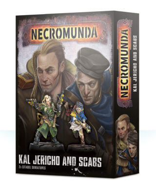 Necromunda Kal Jericho and Scabs