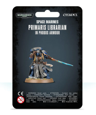Primaris Librarian in Phobos Armour